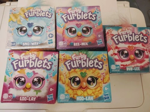 Furby Furblets Lot Of 5  New Unopened