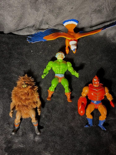 Vintage He-Man MOTU B-List figure set. 1984