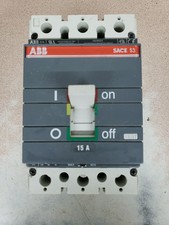 ABB SACE S3L CIRCUIT BREAKER 15A 400 VAC 3 POLE