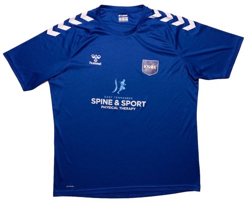 HUMMEL Knox One Knoxville SC Soccer Jersey USL Blue XL
