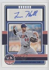 2023 Panini USA Baseball Stars & Stripes Blue Tanner Hall #CNTS-TH Auto 0w3