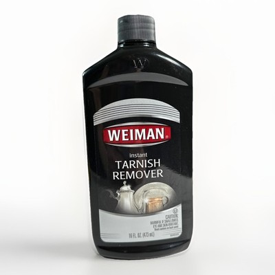 1x Weiman Instant Tarnish Remover 16 fl oz Restores Tarnished Silver Copper NEW