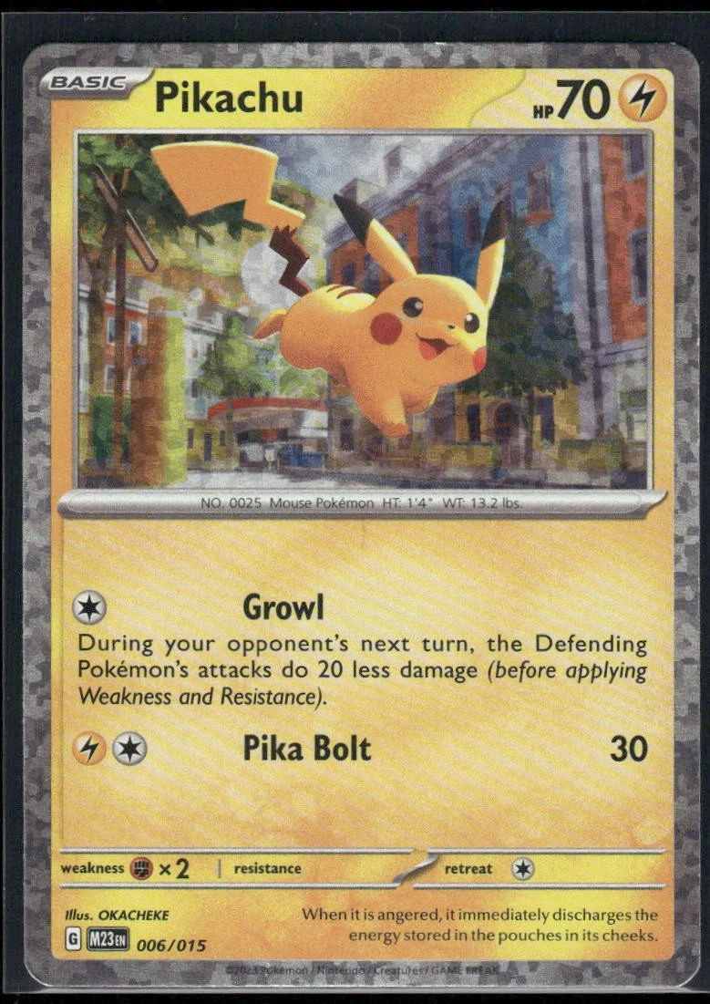 Pikachu 006/015 McDonald's 2023 for sale | eBay