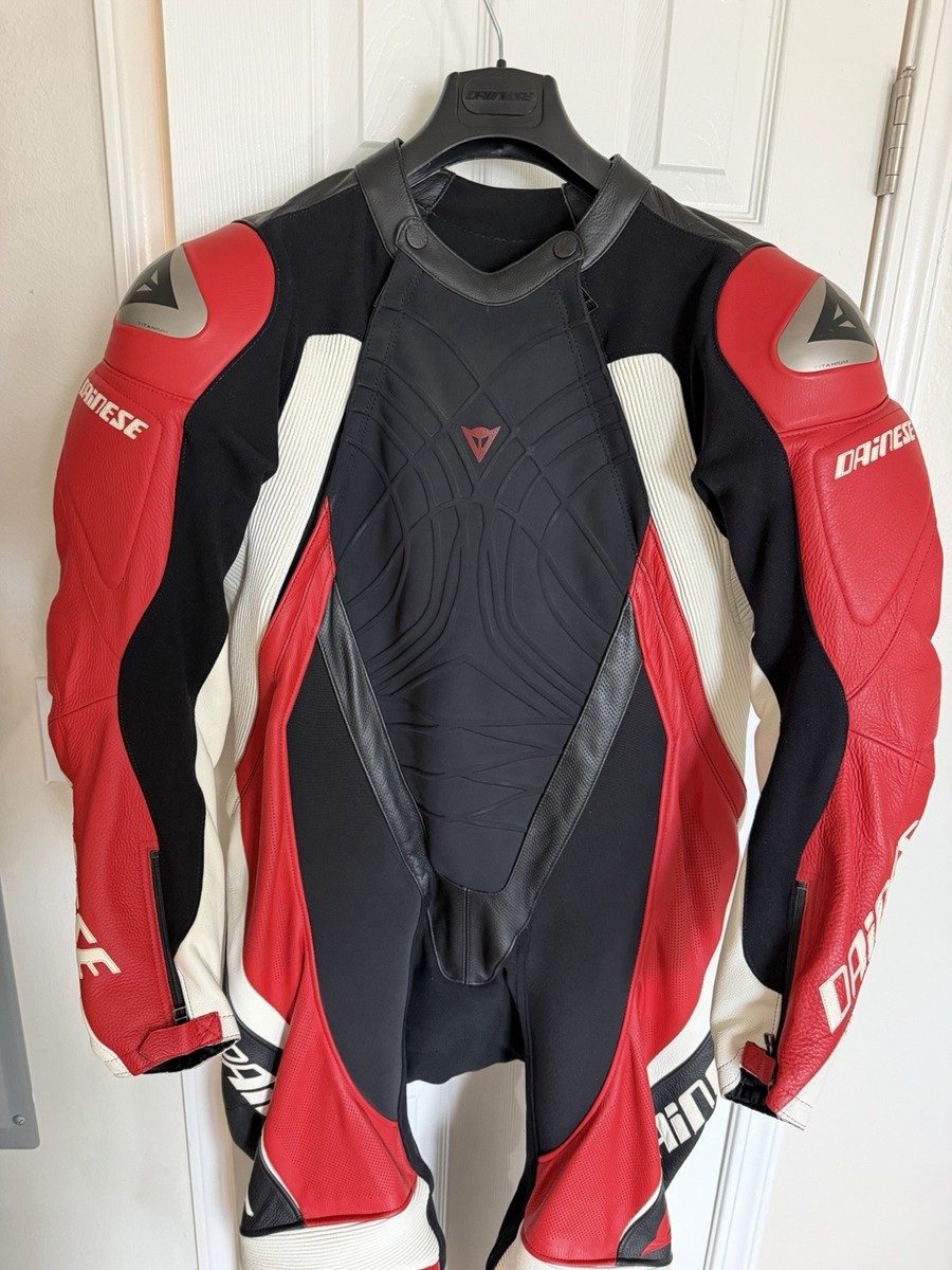 Dainese W-Frame One Piece Leather Suit Size 44 US / 54 Euro | eBay