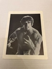 Vintage Lou Ferrigno as Incredible Hulk TV Show Autographed Printed Photograph