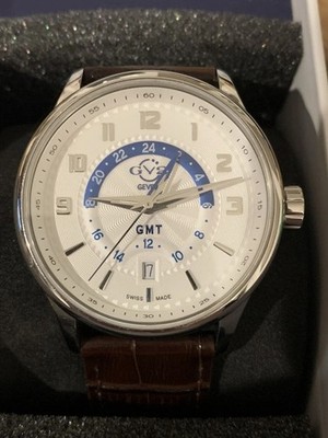 Mens Gevril GV2 GMT Quartz Watch~Limited Edition 465/500 | eBay