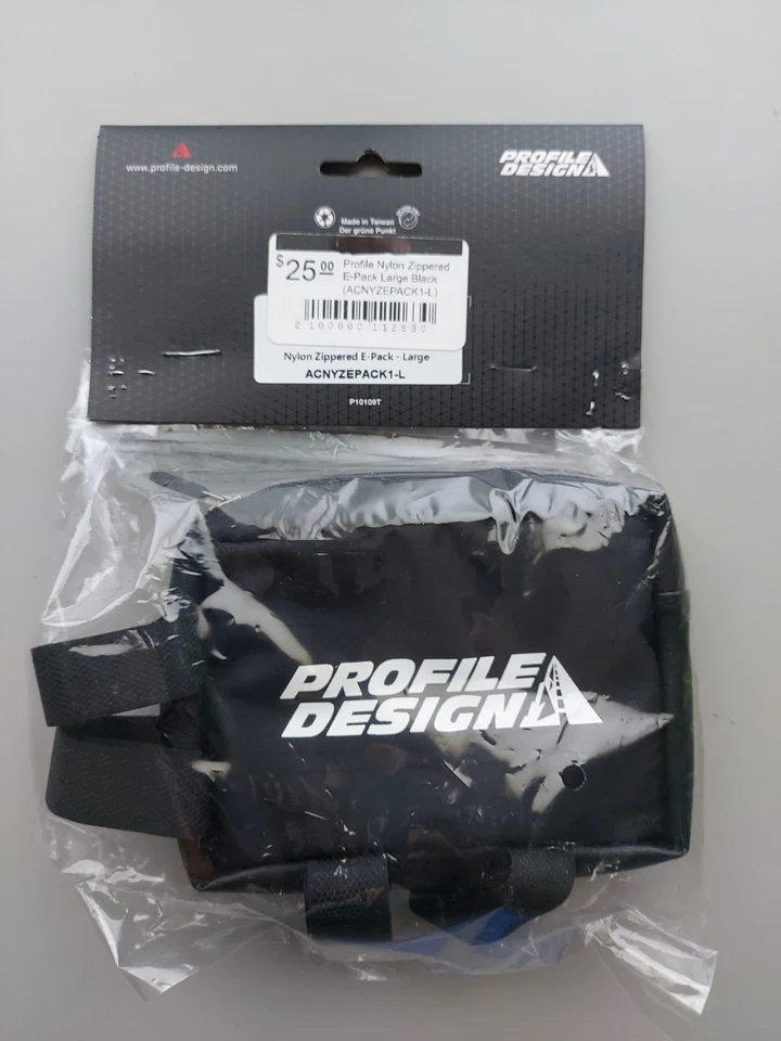 Profile Design Nylon Zippered E-Pack Large Black ACNYZEPACK1-L - Image 2 of 3
