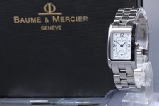 [Fast neuwertig mit Box] BAUME & MERCIER Hampton MV045139 weißes Zifferblatt ...
