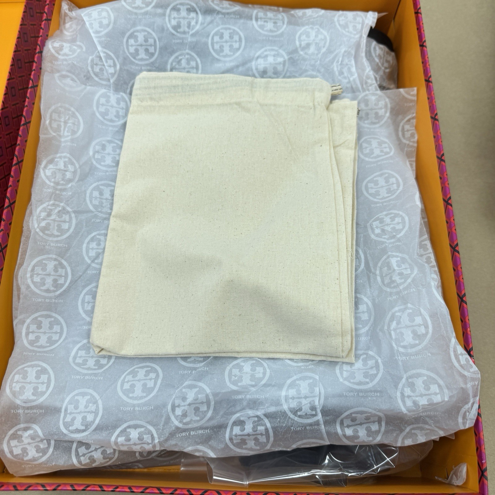 Tory Burch Double T Combat Boots size 9.5 Perfect Black Glossy Calf Leather thumbnail 14