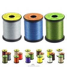 UNI Waxed Thread 3/0 6/0 8/0 Fly Tying Materials All Colors & Sizes