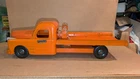 Structo Flatbed Tow Truck w/ Fireball Engine, Cable + Hook