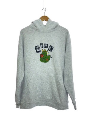 Dime Hoodie, XL, Cotton, Gray
