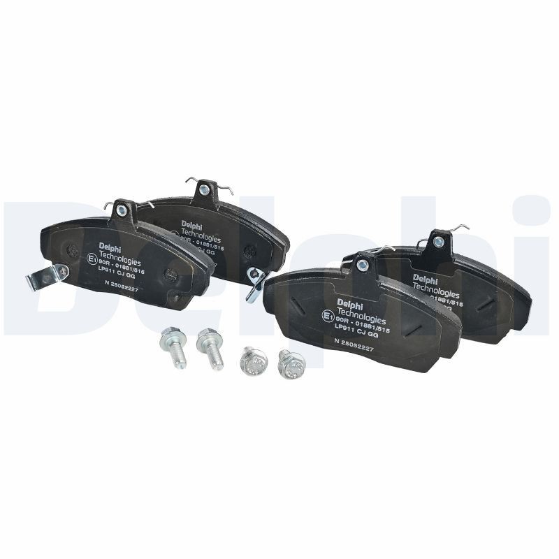Für DELPHI LP0911 Brake Pad Set, disc brake LP0911 Brake pads set front , fits: - Bild 3