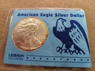 1998 Silver American Eagle Dollar UNC Littleton Coin Company - 1oz. Fine Silver