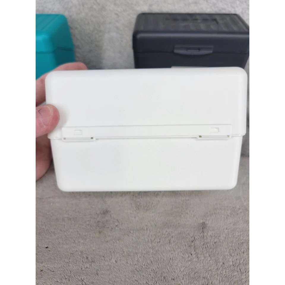 Juego de 3 Portatarjetas Índice Caja Tarjetas de Nota Almacenamiento para Tarjeta Flash de 3x5 Pulgadas Foto 3 de 4