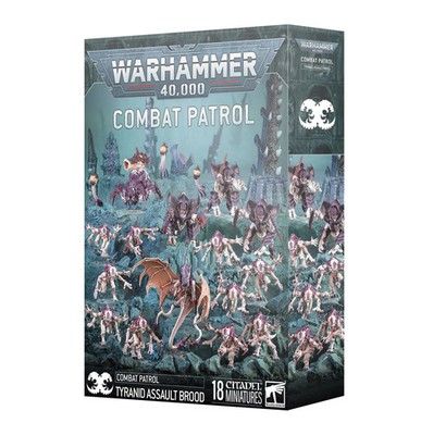 Warhammer 40k Kampfpatrouille Sturmrotte Tyraniden Miniaturen Set NEU