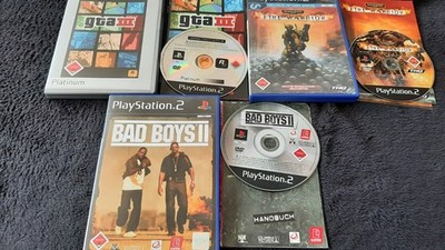 SONY PLAYSTATION 2 PS2 Fire Warrior, Bad Boys 2, GTA 3   3 Games !!