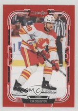 2025-26 O-Pee-Chee Red Border Ilya Solovyov #396 2d8