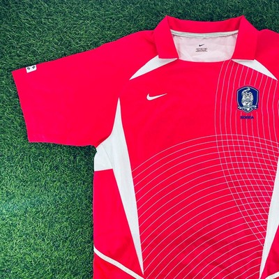 South Korea 2002 Official Jersey Shirt Kit – US M – Nike, Vintage