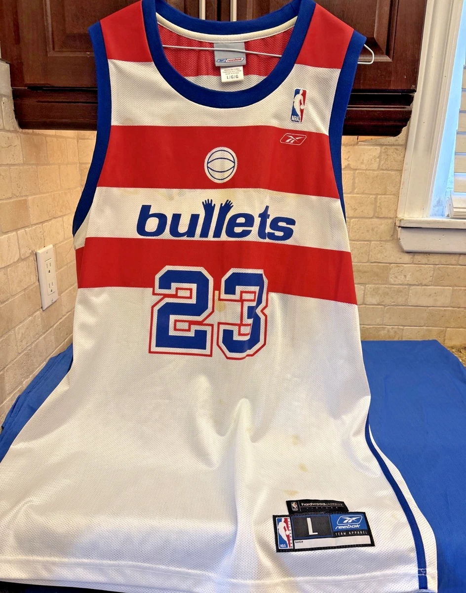 Reebok Washington Bullets Sports Fan Apparel & Souvenirs for sale
