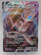 Pokemon TCG Mew VMAX 114/264 Swsh08: Fusion Strike carta Pokemon ultra rara quasi nuova