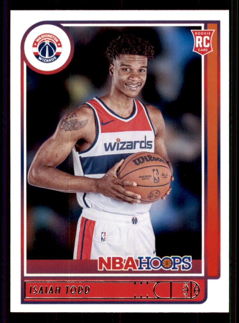 2021-22 Hoops #241 Isaiah Todd Washington Wizards