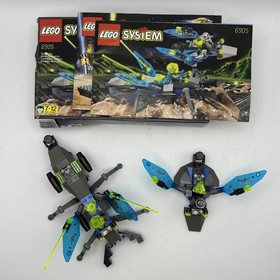 Lego Vintage Space Insectoids Bi-Wing Blaster 6905 100% Complete W/ Box & Manual