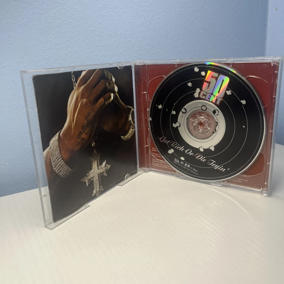 Get Reich Oder Die Tryin' Von 50 Cent (CD, 2003) - Bild 2 von 4