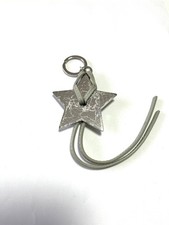 DIOR Star Motif Metal Key Holder Gray Excelle...