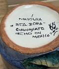 MAYOLICA FLORAL COFFEE MUG MADE IN MEXICO Hand Painted and Signed Guanajcato — photo 5