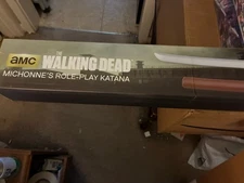 AMC The Walking Dead: Michonne’s Role-playing Katana Prop Sword ThinkGeek NEW!