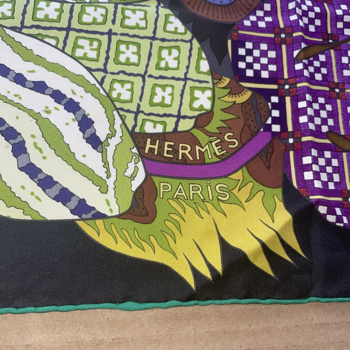 Hermes scarf silk Carre 90cm Fleurs D'indiennes Floral | eBay