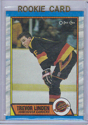 1989-90 OPC O-Pee-Chee Trevor Linden Rookie Card RC #89 (Mint) | eBay