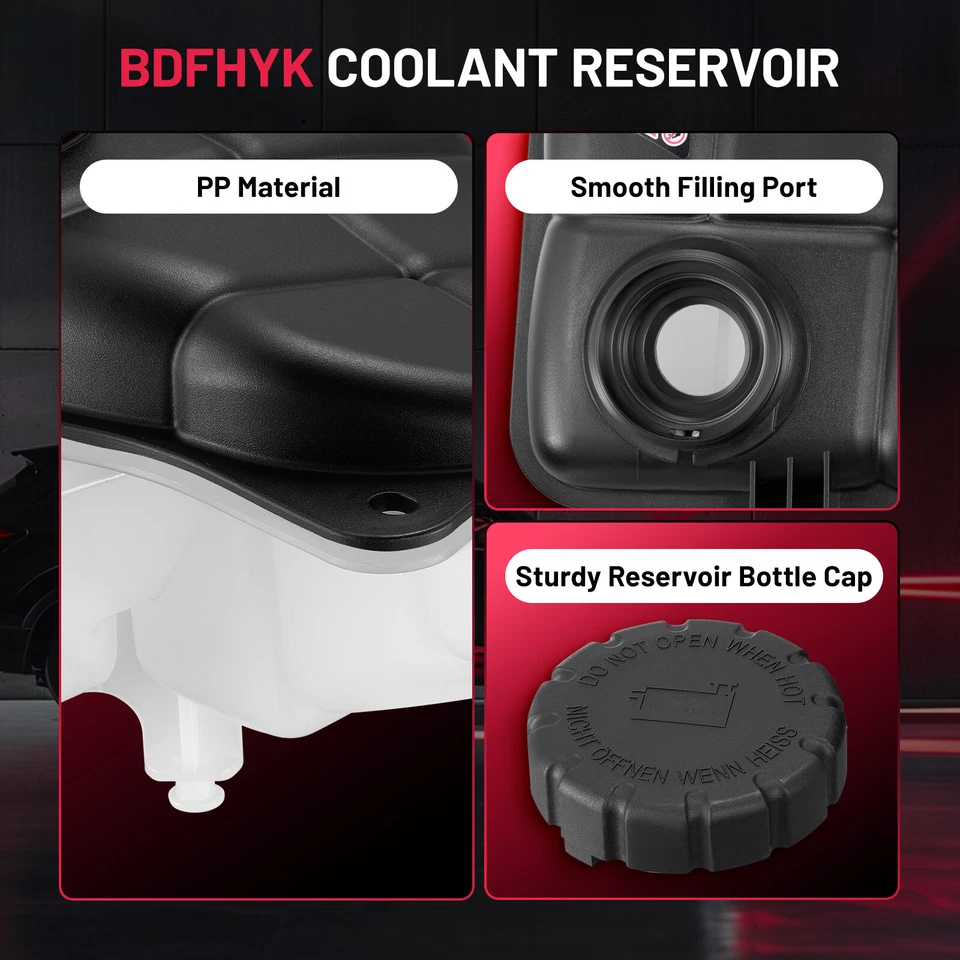 Coolant Expansion Reservoir For Mercedes Benz C230 C240 C280 C320 C350 603-284 - Image 3 of 4