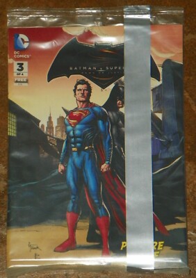NIP GeneralMills DC COMICS Mini Comic Book BATMAN vs SUPERMAN Dawn Of Justice #3