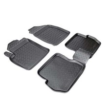 3D Gummi Fußmatten passend für Ford Fiesta JH JD BJ 2002-2008 passgenau mit Rand