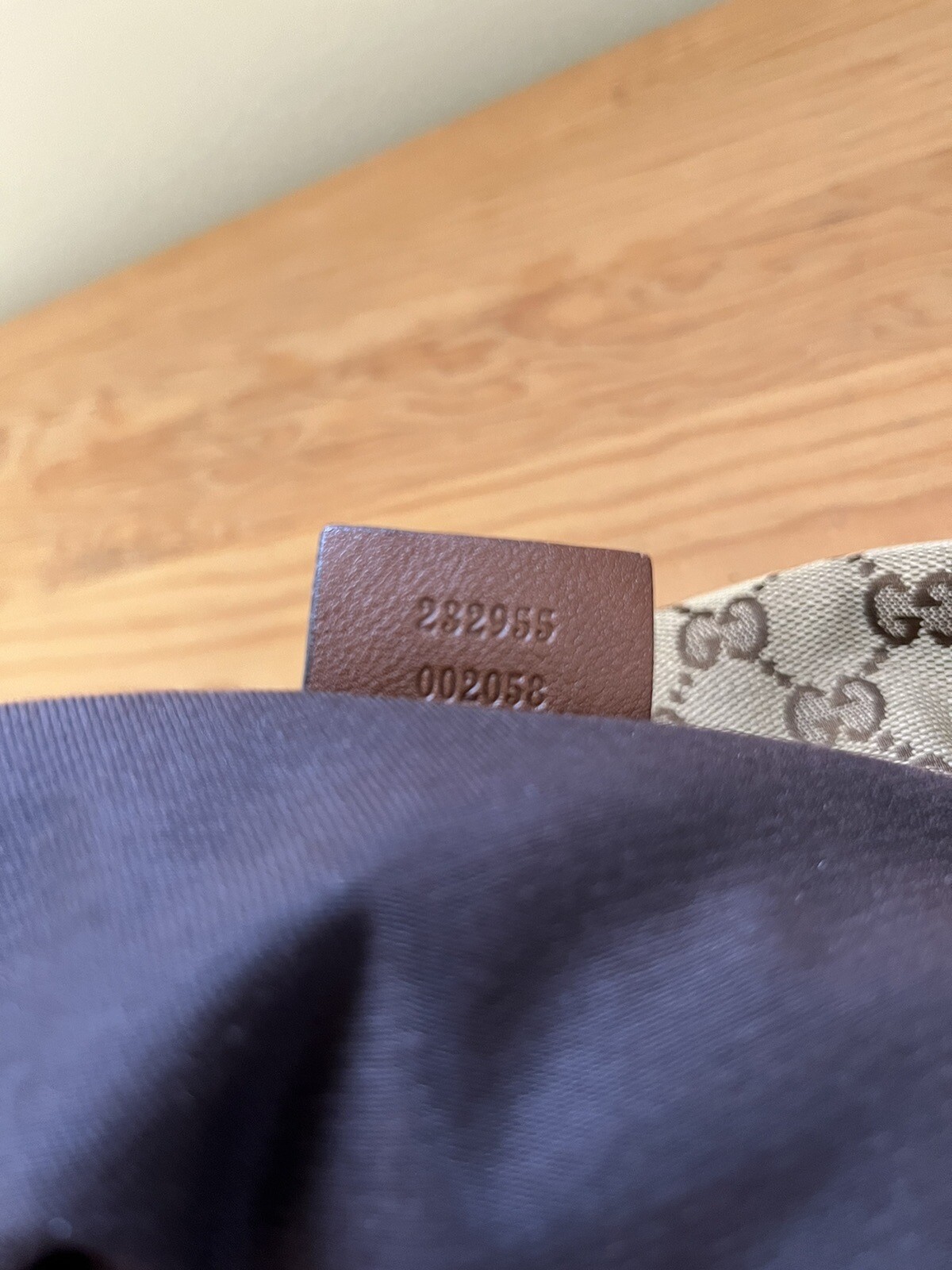 Authentic Gucci Monogram Handbag - image 12