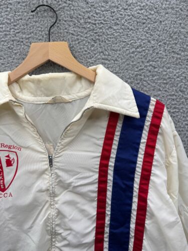 Vintage Road America Can Am Patch Jacket Mens Medium 70s Racing - Picture 4 of 13