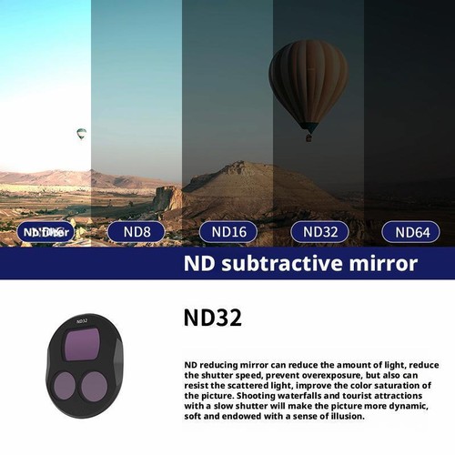 Filters Set for DJI Mavic 4 Pro Drone Filter ND8 ND16 ND32 ND6. - Picture 26 of 32