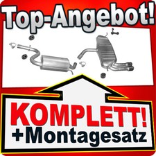 Auspuff für AUDI A3 Sportback 1.4 TFSI 2007-2012 Auspuffanlage