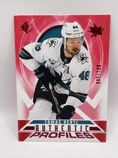 Tomas Hertl 2020/21 SP Hockey Authentic Profiles Red Parallel 685/799🔥🔥🔥🔥