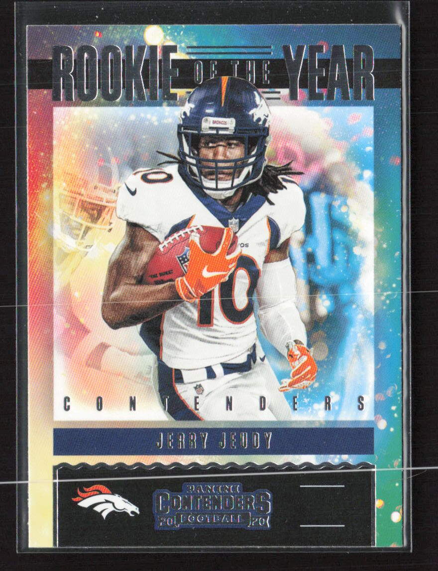 2020 Panini Contenders #RY-JJE Jerry Jeudy Rookie of the Year Contenders(R)