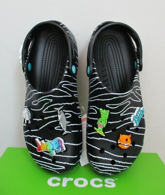 Crocs Party Animals X Ron English Capsule Collection Men's {DEADSTOCK}