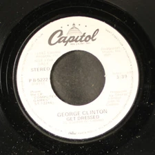 GEORGE CLINTON: get dressed / same CAPITOL 7" Single 45 RPM