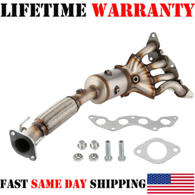 Exhaust Manifold Catalytic Converter w/ Gaskets for 2012-17 Ford Focus 2.0L US