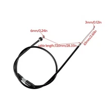 28" Thumb Throttle Cable For 50-250cc ATV Quad Go Kart Buggy Taotao Coolster