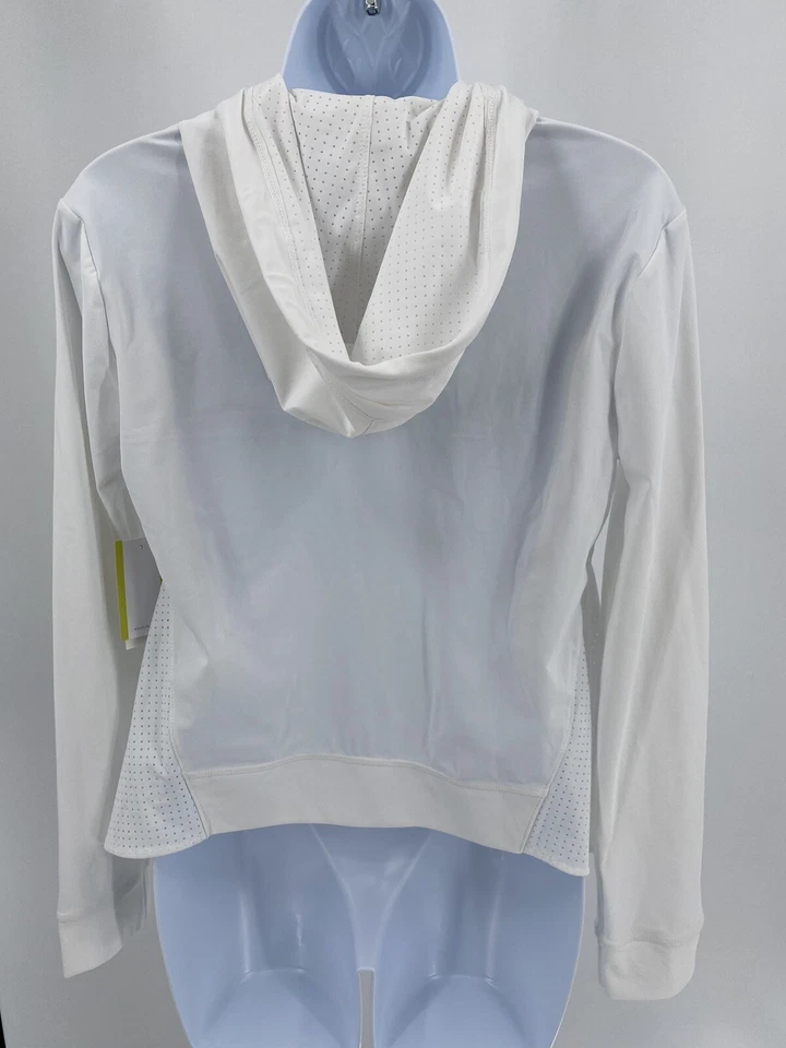 Trina Turk Recreation Cremallera Completa Chaqueta Atlética Pista Correr Sudadera con Capucha XS Foto 3 de 4