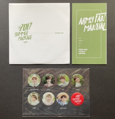 BTS-2017 SUMMER PACKAGE DVD FULL SET JUNGKOOK SELPIE BOOK | eBay