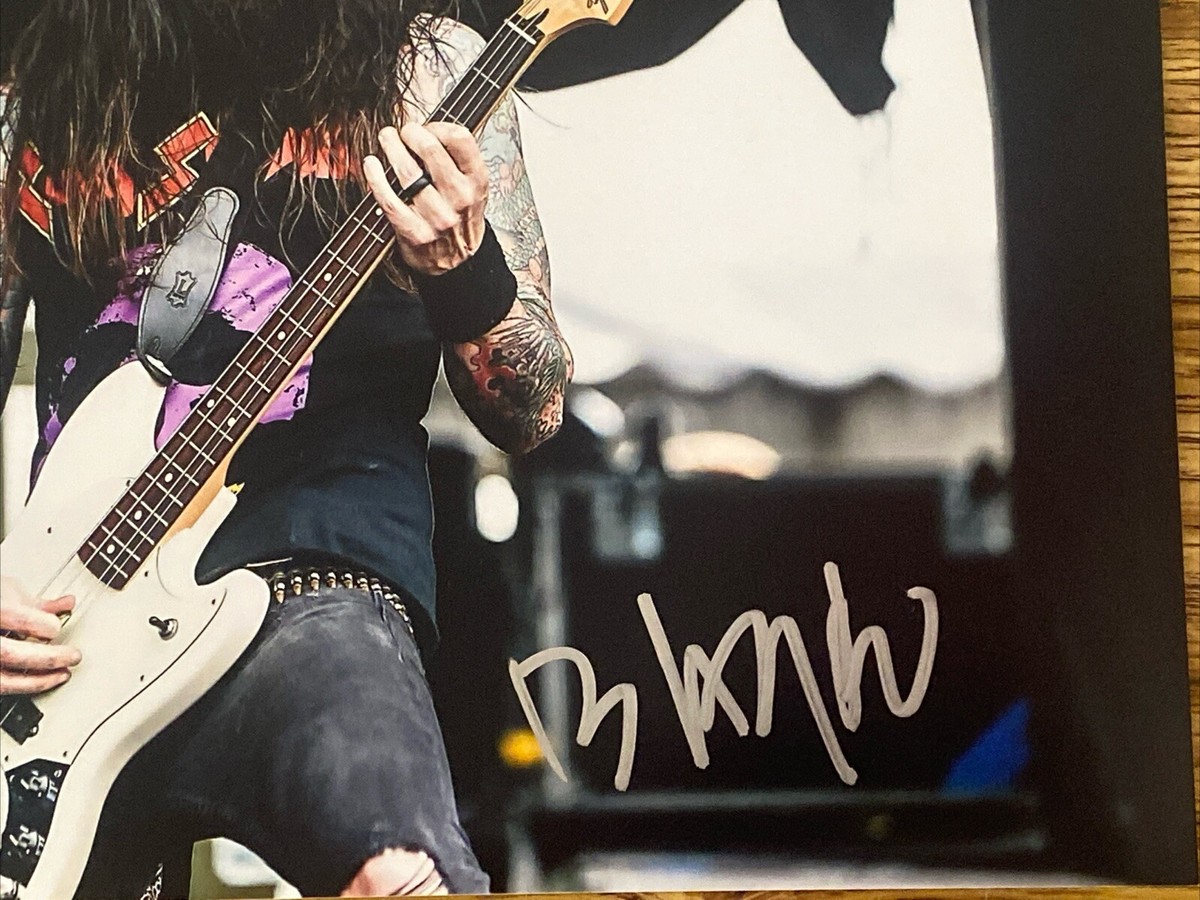 Blasko Autographed 8x10 Photo Ozzy Osbourne Zakk Wylde Rob Zombie