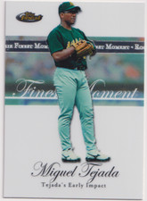 2007 Topps Finest Rookie Finest Moments #RFM-MT Miguel Tejada Oakland Athletics